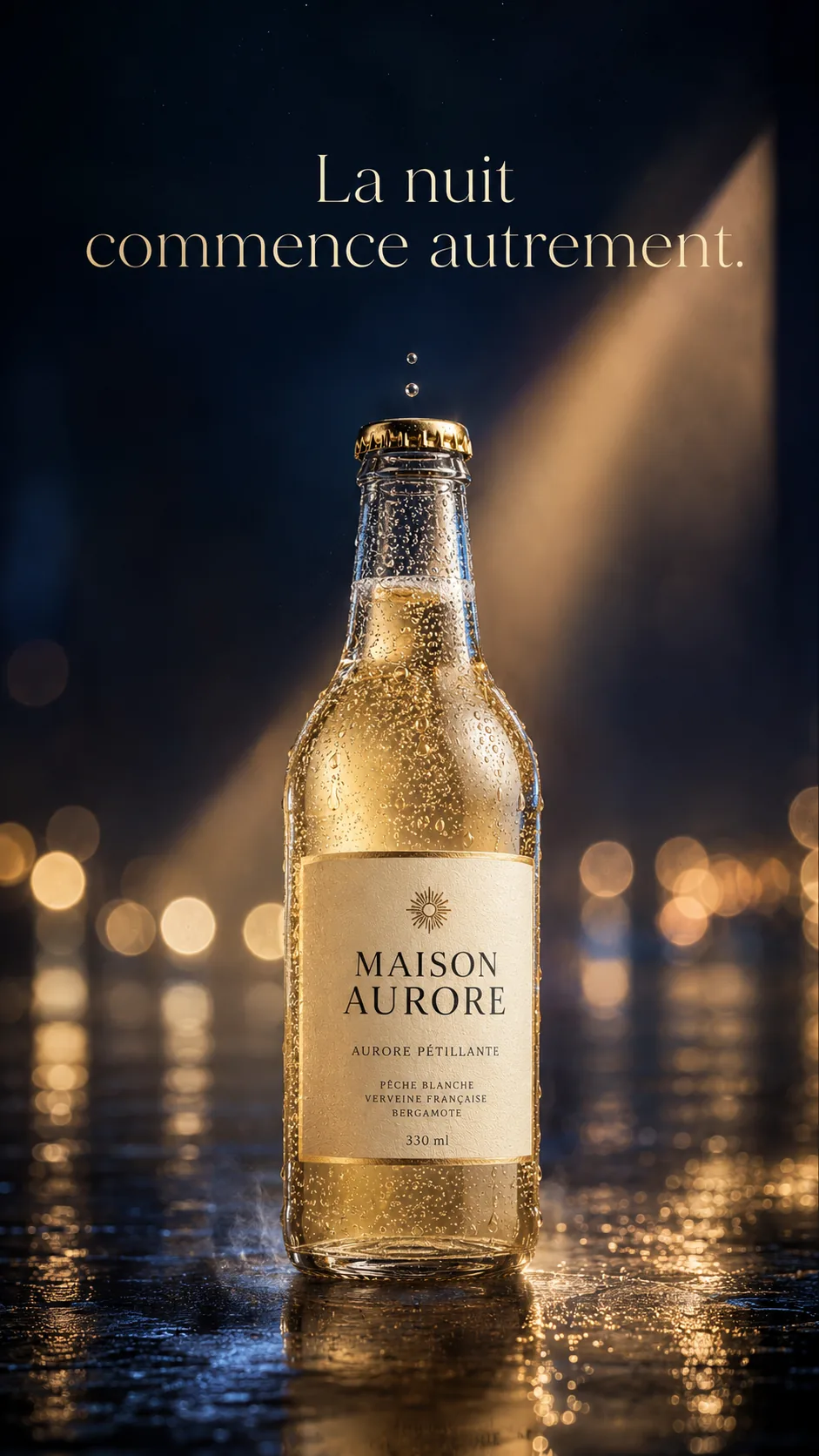 Publicité produit générée par IA