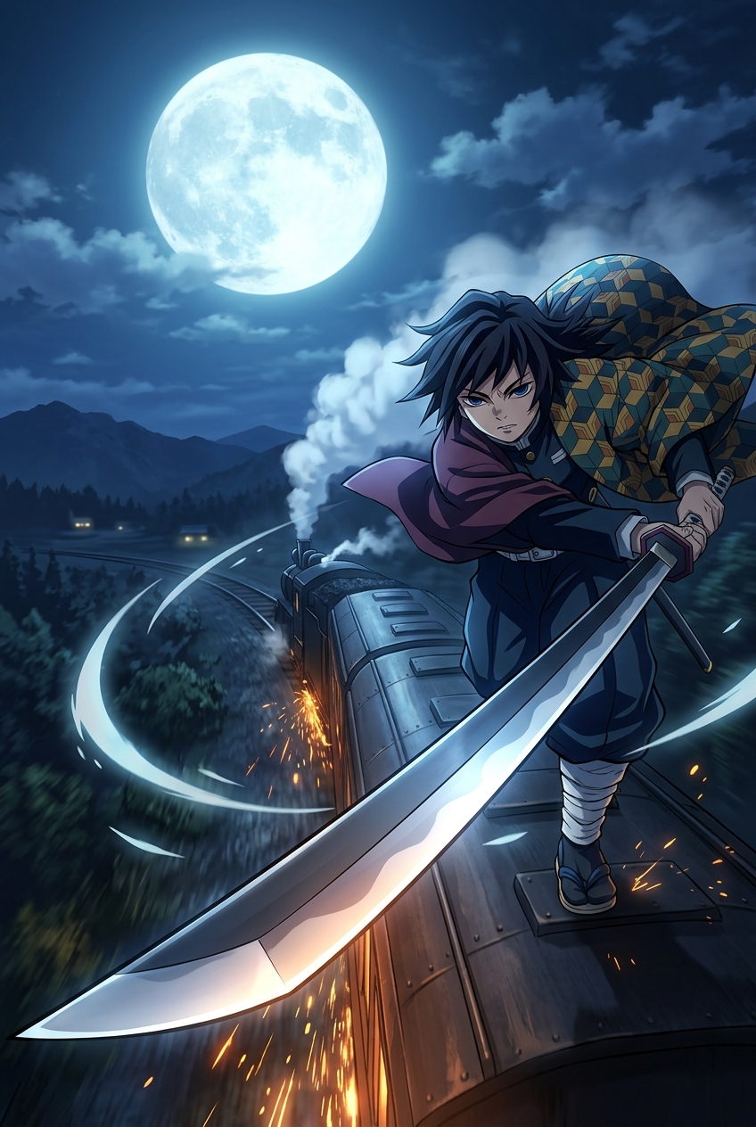 Illustration IA style anime, contenu stylisé No Face Lab